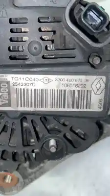 Peça sobressalente para automóvel em segunda mão alternador por renault scenic ii 1.9 dci diesel referências oem iam 2543207c  