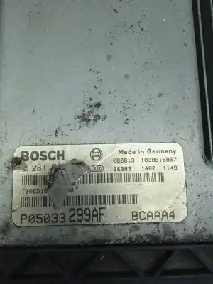 Second-hand car spare part ecu engine control for dodge caliber 2.0 16v crd cat oem iam references p05033299af  