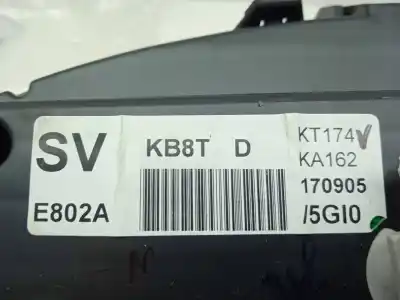 Автозапчастина б/у панель інструментів для mazda cx-5 (ke) 2.2 style 2wd [2.2 ltr. - 110 kw turbodiesel cat] посилання на oem iam kb8td  tk4955430