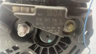 Автозапчастина б/у генератор для audi a4 b6 (8e2) 3.0 посилання на oem iam 0124615007  