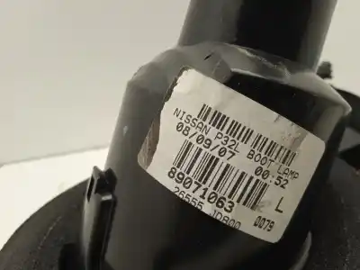 Автозапчасти б/у внутренний левый задний фонарь за nissan qashqai / qashqai +2 i (j10, nj10, jj10e) 1.5 dci ссылки oem iam 26555jd800