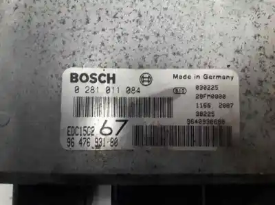Peça sobressalente para automóvel em segunda mão centralina de motor uce por citroen xsara picasso 2.0 hdi cat (rhy / dw10td) referências oem iam 9647693180