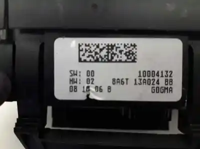 Автозапчастина б/у управління світлом для ford fiesta vi (cb1, ccn) 1.4 tdci посилання на oem iam 8a6t13a024bb  