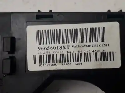 Автозапчасти б/у управление светом за citroen c4 picasso i monospace (ud_) 1.6 hdi ссылки oem iam 96656018xt  
