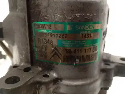 Peça sobressalente para automóvel em segunda mão compressor de ar condicionado a/a a/c por citroen saxo 1.5 diesel referências oem iam 9641111780  