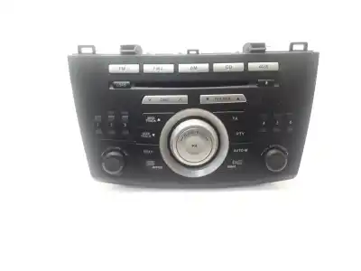 Second-hand car spare part audio system / radio cd for mazda 3 lim. (bl) 2.2 turbodiesel cat oem iam references bda579eg0