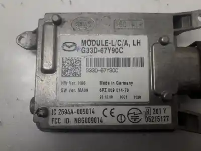 Second-hand car spare part electronic module for mazda 3 lim. (bl) 2.2 turbodiesel cat oem iam references g33d67490c  