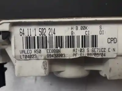 Автозапчасти б/у КЛИМАТ-КОНТРОЛЬ за BMW MINI (R50,R53)  ссылки OEM IAM 64111502214  