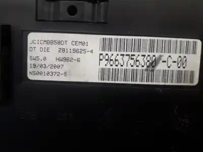 Second-hand car spare part dashboard for citroen c4 picasso 2.0 hdi fap cat (rhr / dw10bted4) oem iam references 9663756380
