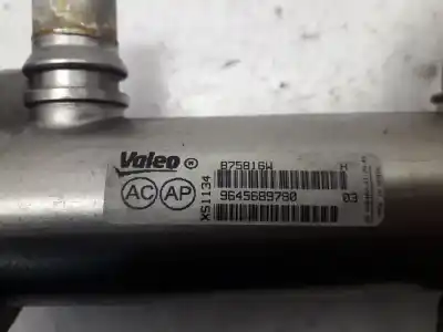 Second-hand car spare part egr cooler for citroen c4 picasso 2.0 hdi fap cat (rhr / dw10bted4) oem iam references 9645689780