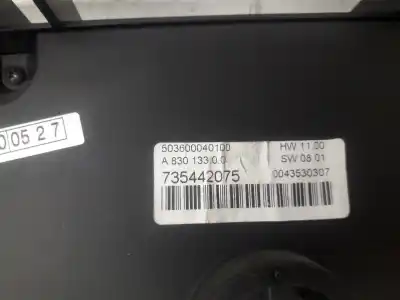 Gebrauchtes Autoersatzteil klimakontrolle zum fiat bravo (198) 1.9 16v dynamic multijet oem-iam-referenzen 735442075  
