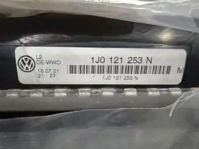 Peça sobressalente para automóvel em segunda mão radiador de água por audi a3 (8l) 1.6 ambiente referências oem iam 1j0121253n  