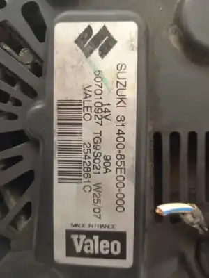 Gebrauchtes Autoersatzteil Lichtmaschine zum SUZUKI SWIFT BERLINA (MZ)  OEM-IAM-Referenzen 607010927  