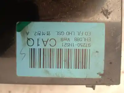 Peça sobressalente para automóvel em segunda mão comando de sofagem (chauffage / ar condicionado) por kia cee´d 1.4 cat referências oem iam 972501h521  