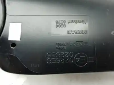 Second-hand car spare part left rearview mirror for nissan x-trail (t31) 2.0 dci turbodiesel cat oem iam references 022656  
