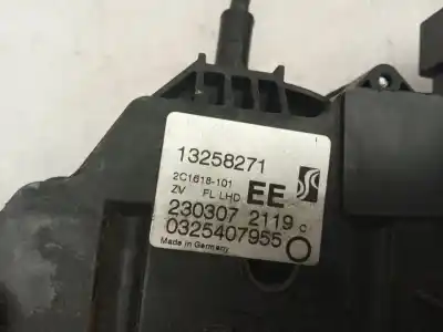 Second-hand car spare part left front door lock for opel corsa d (s07) 1.4 (l08 l68) oem iam references 13258271