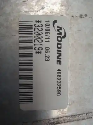 Peça sobressalente para automóvel em segunda mão intercooler por fiat panda (169) 1.2 cat referências oem iam 468232590  