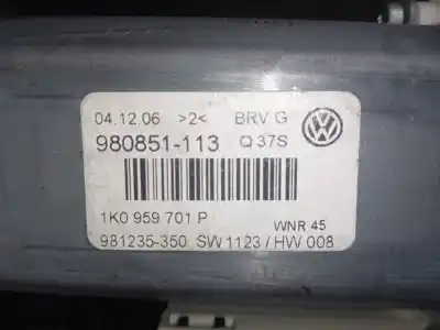 Tweedehands auto-onderdeel regelaar links voorruit voor volkswagen passat berlina (3c2) 2.0 tdi oem iam-referenties 1k0959701p  