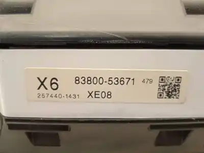Автозапчастина б/у панель інструментів для lexus is200 (ds2/is2) 2.2 d-cat посилання на oem iam 8380053671  
