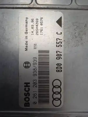 Second-hand car spare part ecu engine control for audi a4 berlina (b5) 1.8 oem iam references 8d0907557c  