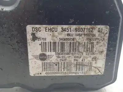 Автозапчастина б/у абс для mini mini (r56) 1.6 16v посилання на oem iam 17432611a