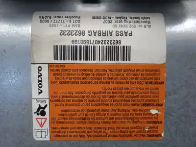 Автозапчастина б/у ПЕРЕДНЯ ПРАВА ПОДУШКА БЕЗОПАСНОСТИ для VOLVO S60 I (384)  Посилання на OEM IAM 8623232  