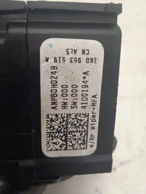 Pezzo di ricambio per auto di seconda mano comando pulito per seat leon (1p1) 1.9 tdi riferimenti oem iam 1k0953519a  