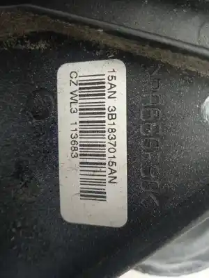 Автозапчасти б/у замок левой передней двери за volkswagen caddy ka/kb (2k) 2.0 sdi ссылки oem iam 3b1837015an  