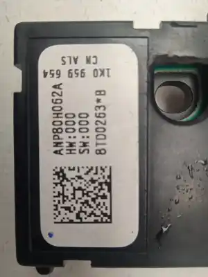 Peça sobressalente para automóvel em segunda mão módulo eletrônico por volkswagen caddy ka/kb (2k) 2.0 sdi referências oem iam 1k0959654  