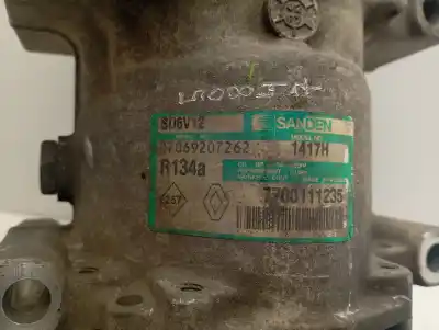 Автозапчастина б/у компресор кондиционера для renault kangoo (f/kc0) 1.9 diesel 64 cv / 47 kw посилання на oem iam 7700111235