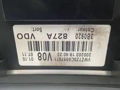 Автозапчастина б/у ПАНЕЛЬ ІНСТРУМЕНТІВ для VOLKSWAGEN PASSAT BERLINA (3B3)  Посилання на OEM IAM 3B0920827A  