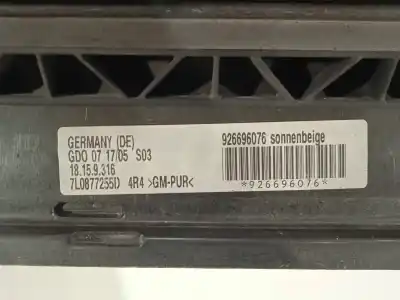 İkinci el araba yedek parçası ELEKTRIKLI ÇATI için VOLKSWAGEN TOUAREG (7LA, 7L6, 7L7)  OEM IAM referansları 7L0877255D  
