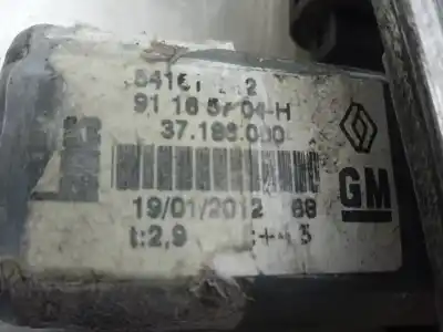 Second-hand car spare part driver left window regulator for renault trafic combi (ab 4.01) 2.0 dci diesel fap cat oem iam references 7700311820  