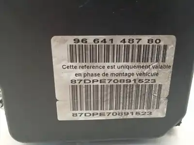 Pezzo di ricambio per auto di seconda mano abs per citroen c4 picasso 2.0 hdi fap cat (rhr / dw10bted4) riferimenti oem iam 9664148780  