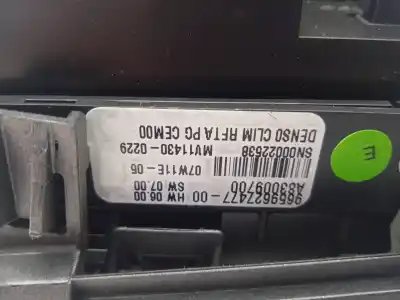 Peça sobressalente para automóvel em segunda mão comando de sofagem (chauffage / ar condicionado) por citroen c4 picasso 2.0 hdi fap cat (rhr / dw10bted4) referências oem iam 965962747700  