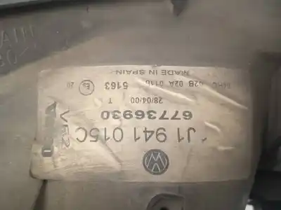 Автозапчастина б/у ліва фара для volkswagen golf iv berlina (1j1) 1.6 посилання на oem iam 1j1941015c  