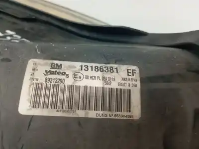 Second-hand car spare part LEFT HEADLIGHT for OPEL CORSA D (S07)  OEM IAM references 13186381  