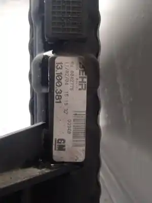 Second-hand car spare part water radiator for opel corsa 3 c 1.3 cdti 70ch manual oem iam references 13100381  