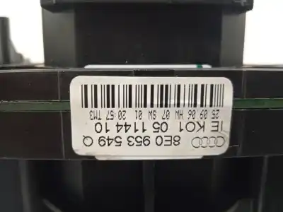 Second-hand car spare part headlights switch for audi a4 berlina (8e) 2.0 tdi 16v (103kw) oem iam references 8e0953549q  