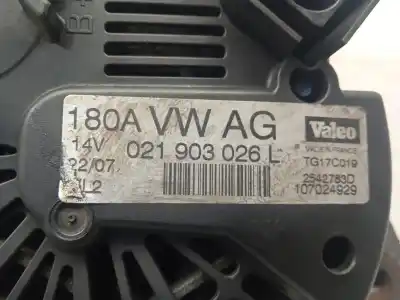 Автозапчасти б/у генератор за VOLKSWAGEN PASSAT B6 VARIANT (3C5) 2.0 TDI 16V ссылки OEM IAM 2542783D  