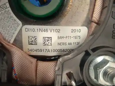 Автозапчастина б/у передня ліва подушка безопасности для peugeot 5008 (0u_, 0e_) 1.6 hdi посилання на oem iam 96845302ze  