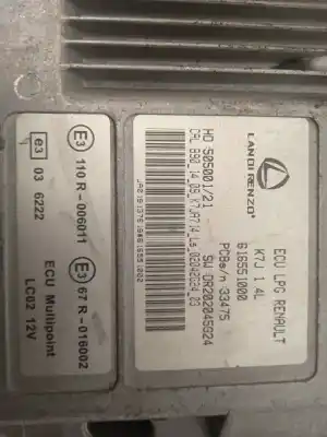 Second-hand car spare part ecu engine control for dacia sandero 1.4 cat oem iam references 616551000  
