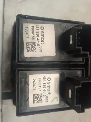 Peça sobressalente para automóvel em segunda mão botão / interruptor elevador vidro dianteiro esquerdo por smart coupe fortwo coupe (62kw) referências oem iam a4518204210  