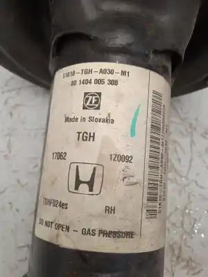 Second-hand car spare part front right shock absorber for honda civic lim.5 (fk) 2.0 vtec cat oem iam references 51610tgha030  