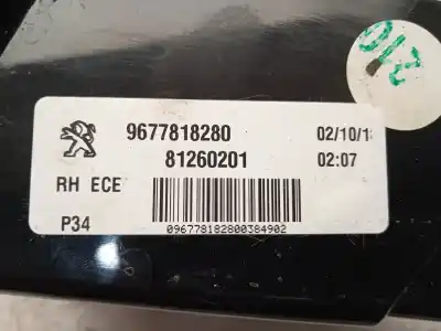 Автозапчасти б/у внутренний правый задний фонарь за peugeot 308 ii (lb_, lp_, lw_, lh_, l3_) 1.2 thp 130 ссылки oem iam 9677818280  