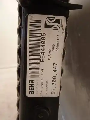 Second-hand car spare part WATER RADIATOR for FIAT PUNTO (EVO) (199)  OEM IAM references 55700447  