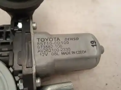 Автозапчасти б/у регулятор стекла переднего правого за toyota yaris (ksp9/scp9/nlp9) 1.4 turbodiesel cat ссылки oem iam 857100d100  