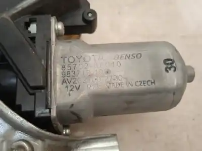 Автозапчасти б/у регулятор стекла переднего левого за toyota yaris (ksp9/scp9/nlp9) 1.4 turbodiesel cat ссылки oem iam 857020f010  