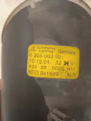 Автозапчасти б/у правая противотуманная фара за audi a4 b6 (8e2) 2.0 ссылки oem iam 8e0941699