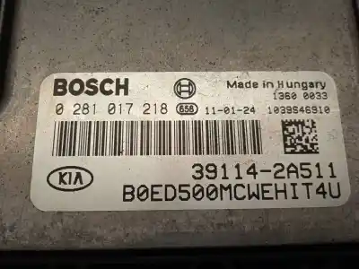 Second-hand car spare part ecu engine control for kia pro cee´d (ed) 1.6 crdi 90 oem iam references 391142a511  